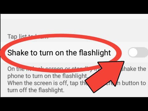 Shake for Flashlight