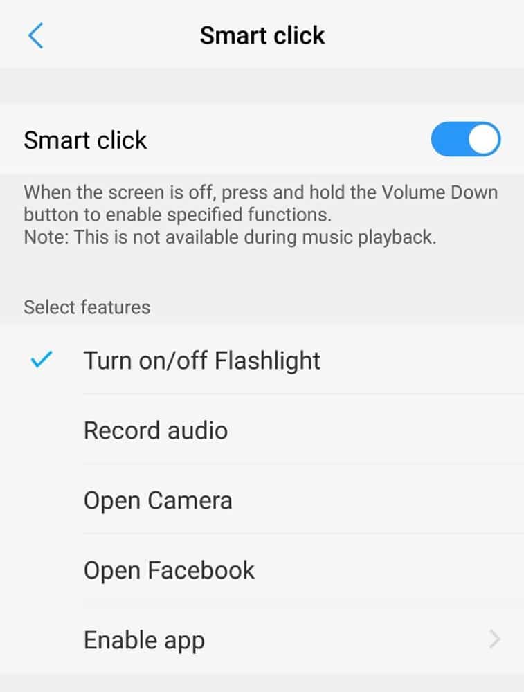 Smart Click Options