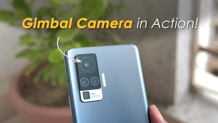 vivo X50 Gimbal Camera Hit the Industry