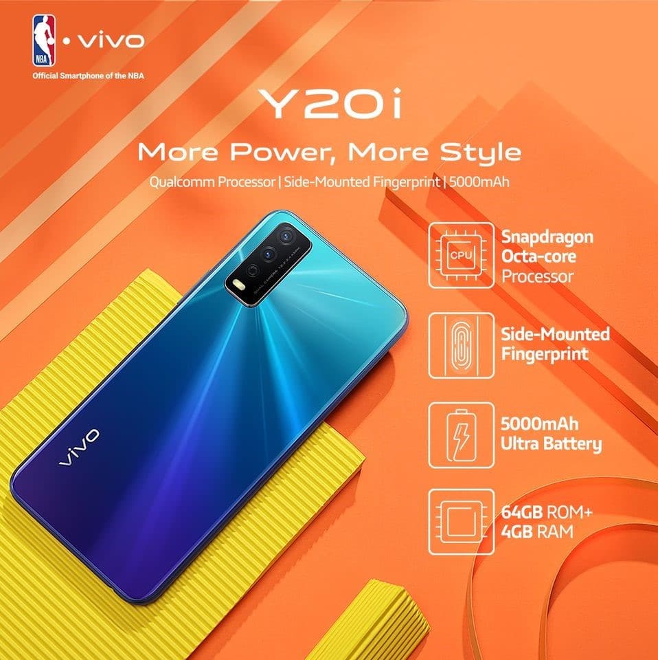 vivo y20i features