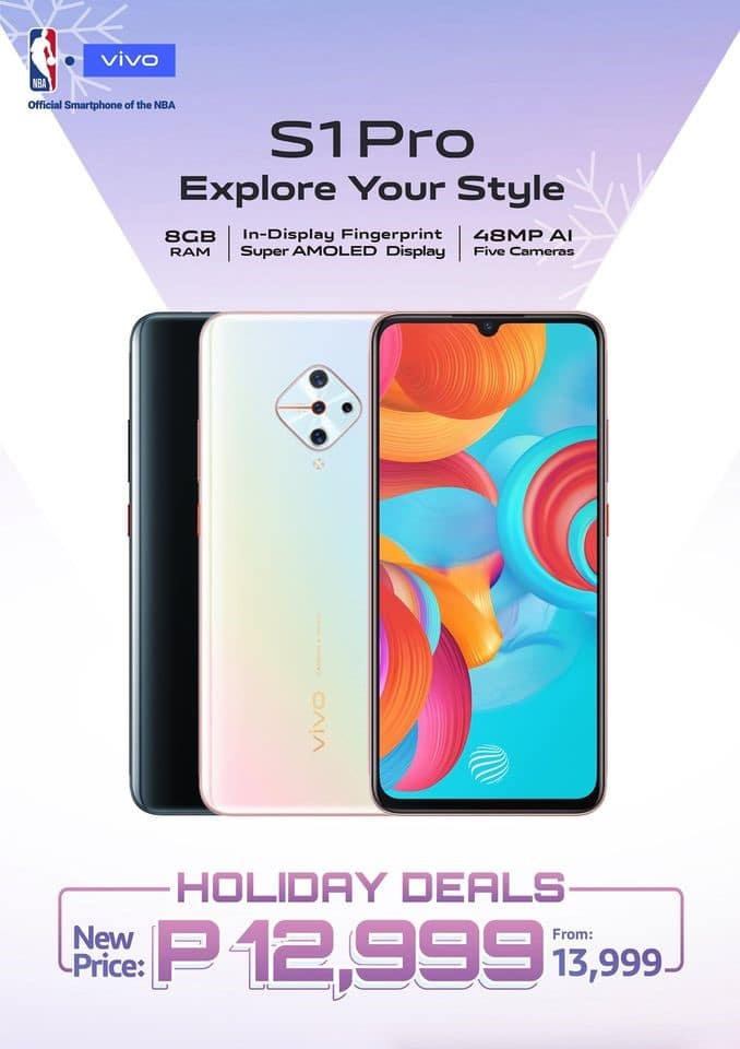 vivo S1 Pro holiday deals