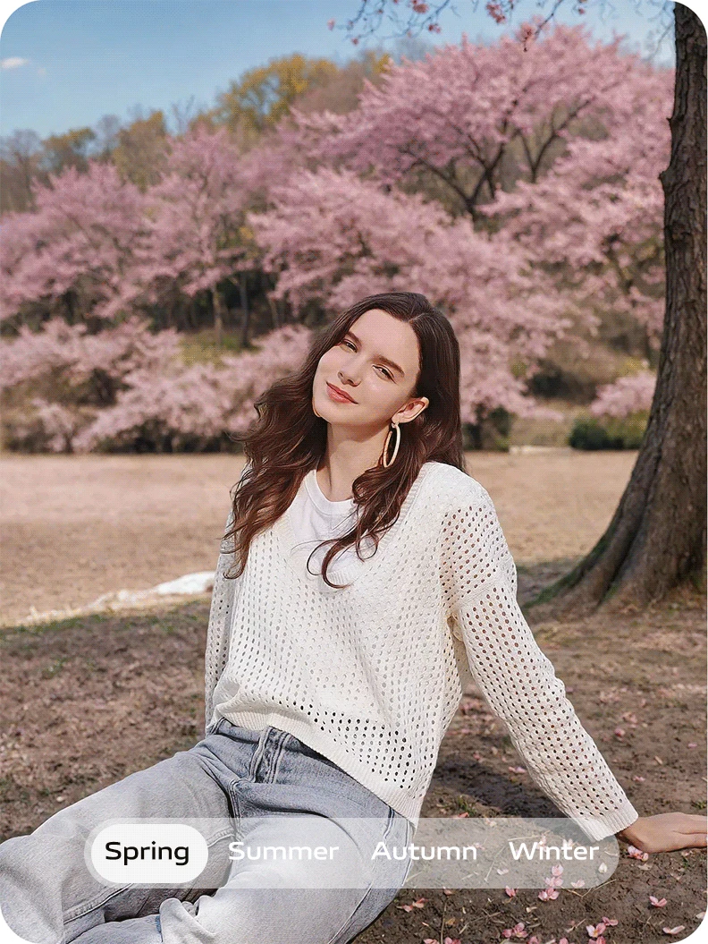 vivo-V60-with-ai-visual-function-in-spring-mode