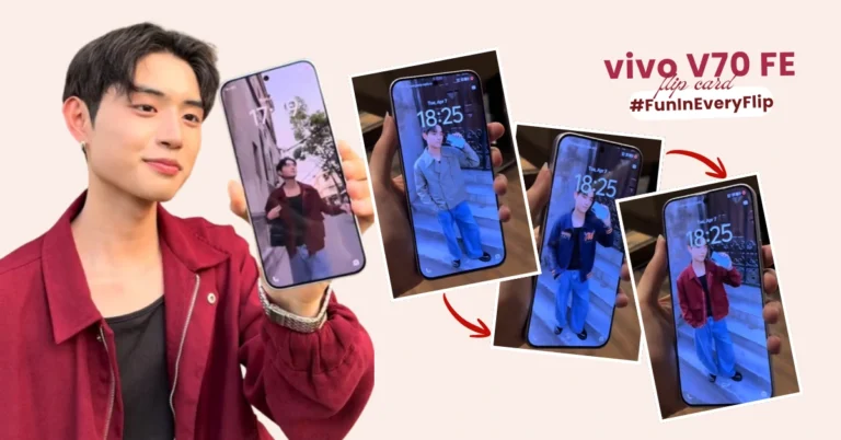 vivo V70 FE’s flip card-1