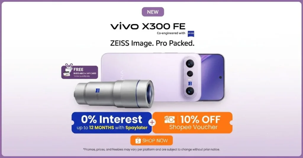vivo X300 FE Shopee promo
