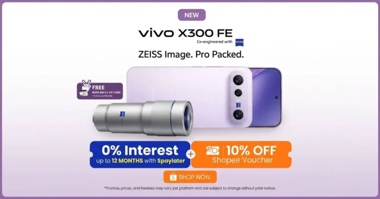 vivo X300 FE Shopee promo