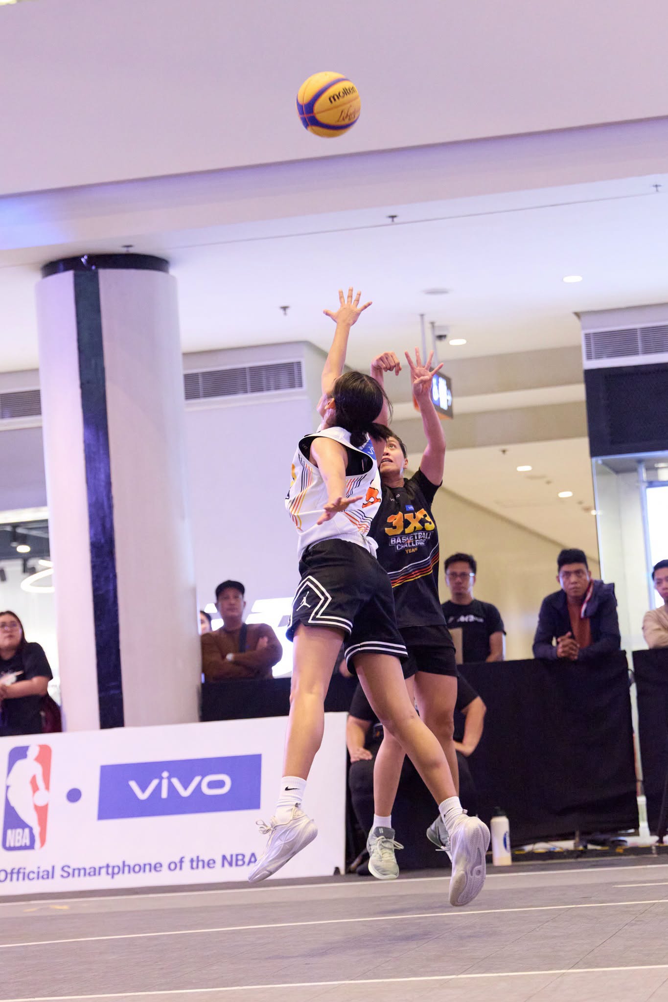 vivo 3x3 Basketball Challenge Year 4 team celebration