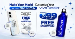 Calling all vivo users Get exclusive engraving perks this weekend