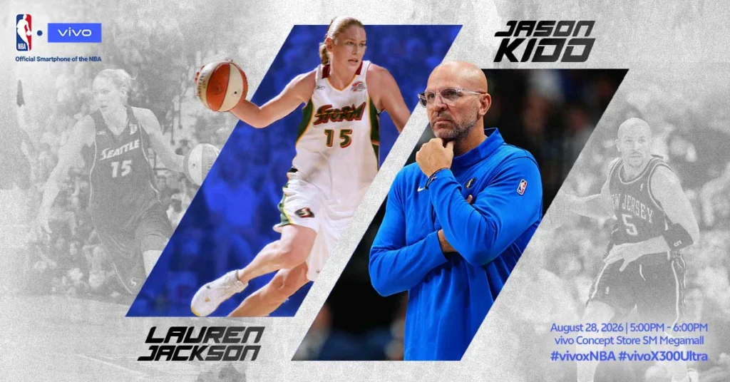 Win meet-and-greet with basketball legends Jason Kidd, Lauren Jackson
