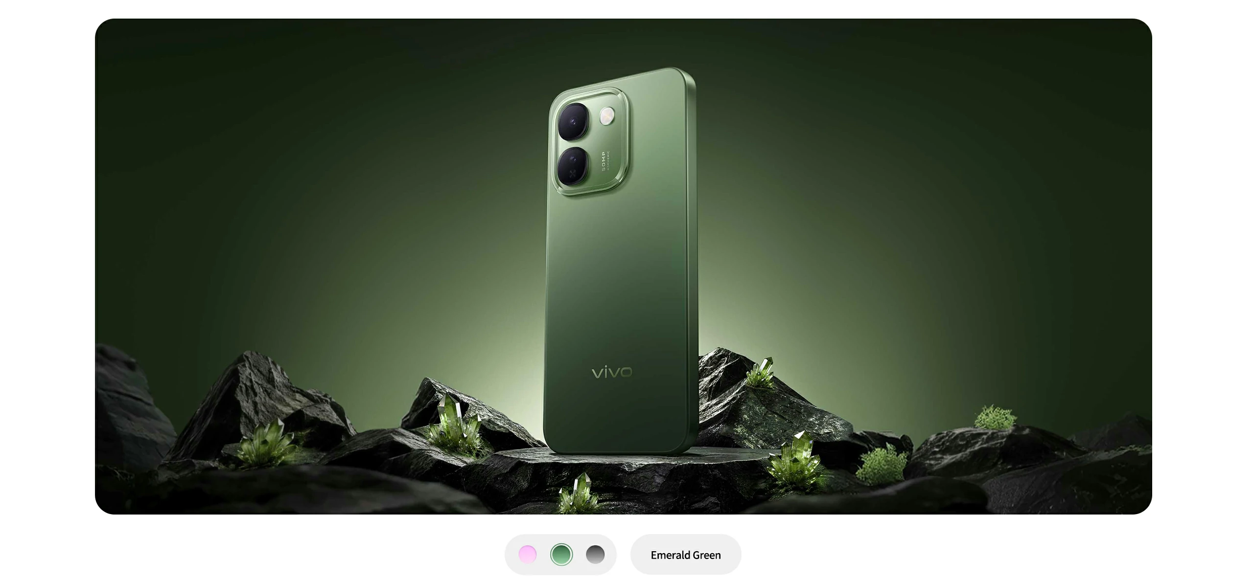 vivo V80 Lite 5G Emerald Green