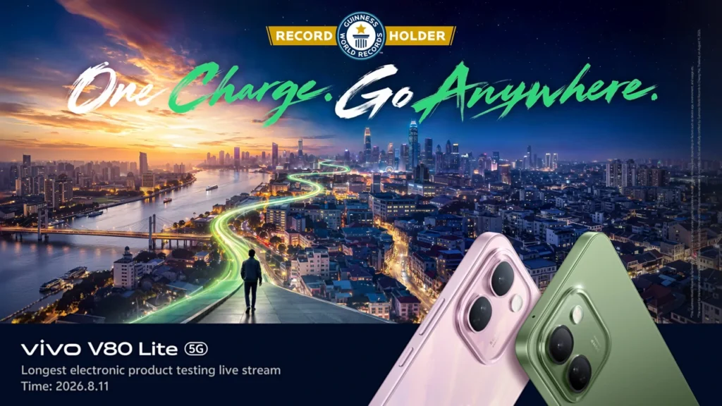 vivo V80 Lite sets world record with 32-hour livestream 1