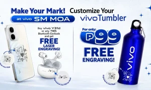 Calling all vivo users Get exclusive engraving perks this weekend