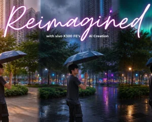 Rainy scenes get new look on vivo X300 FE