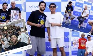 Scottie Thompson, Scotty Pippen Jr. unite at vivo x NBA event